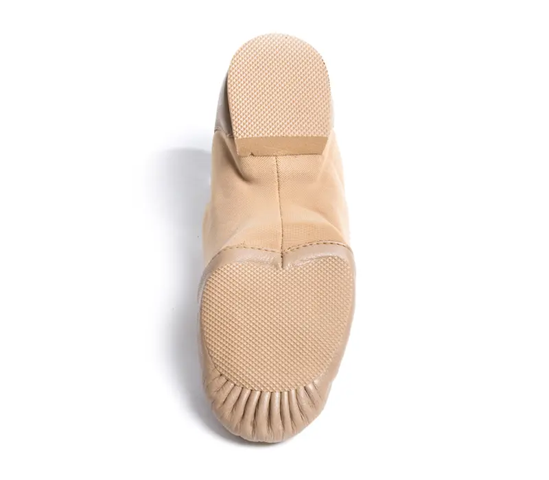 Bloch neo-flex slip on, jazzová obuv - Telová - tan