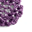 Rumpf Bun cover, farebná sieťka na konťu s kryštálom Rumpf Bun cover, farebná sieťka na konťu s kryštálom