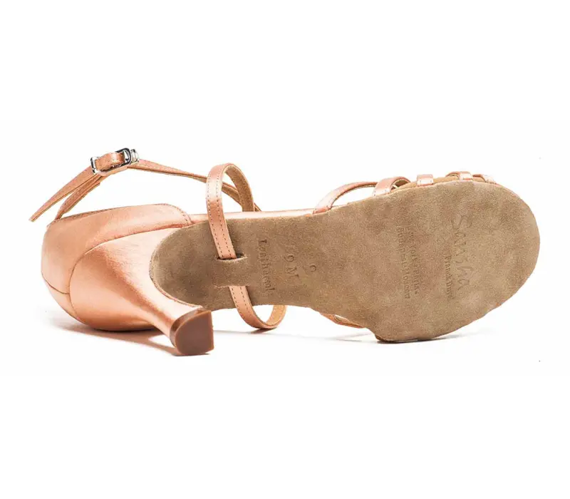 Sansha Barbara, topánky na latinskoamerický tanec - Telová svetlo Sansha