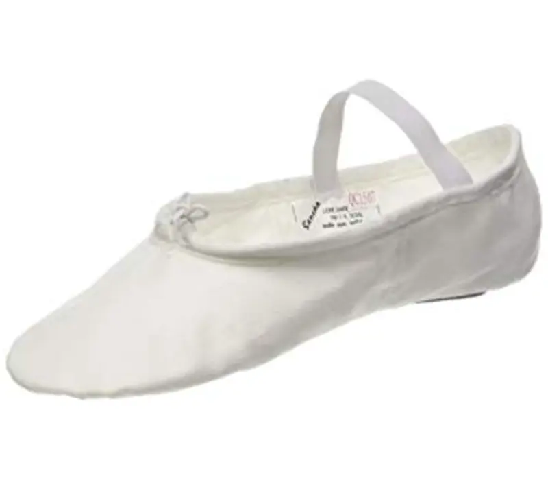 Sansha Tutu Split 5C, chlapčenské baletné cvičky - Biela