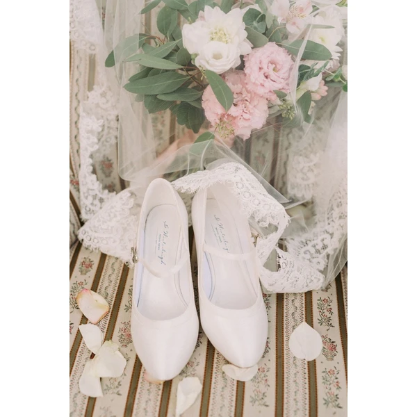 Sarah, svadobné topánky