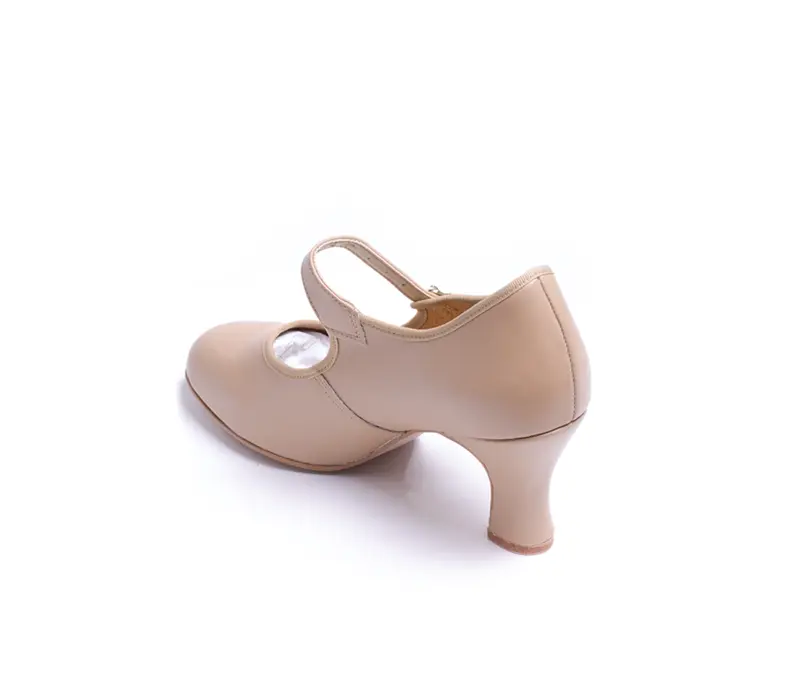 Freed of London Show Shoe 3", charakterové topánky - Telová tan Freed