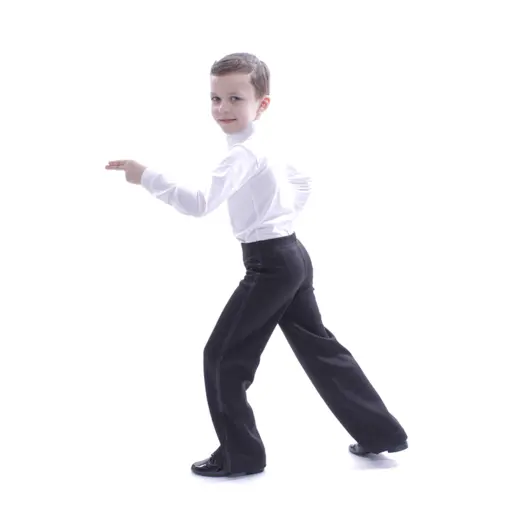 Chlapčenské spoločenské nohavice štandard Basic