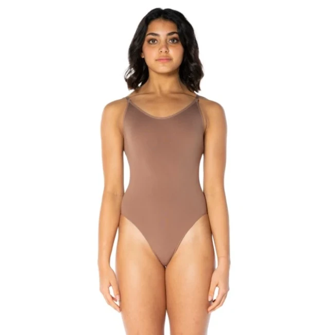 Dansez Vous, základný spodný dres pre dámy - Hnedá - chocolate Dansez Vous, základný spodný dres pre dámy - Hnedá - chocolate