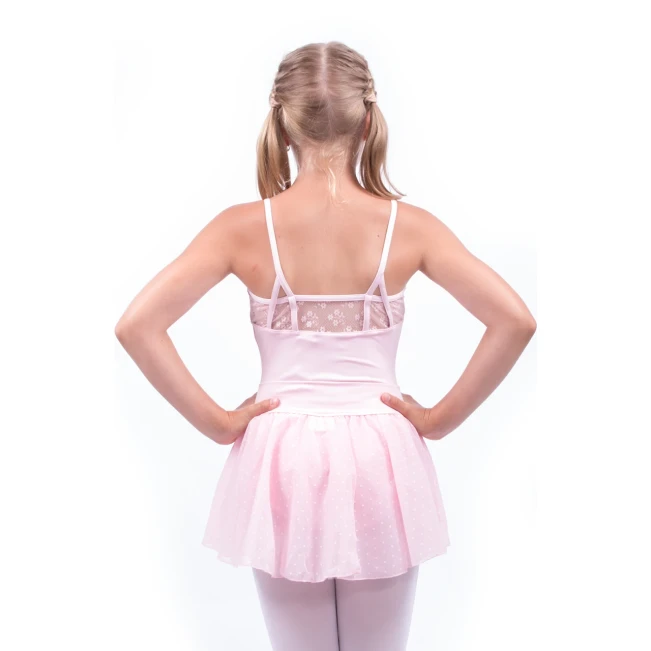 Capezio Swiss dot cinch, suknička s bodkami - Ružová Capezio Capezio Swiss dot cinch, suknička s bodkami - Ružová Capezio