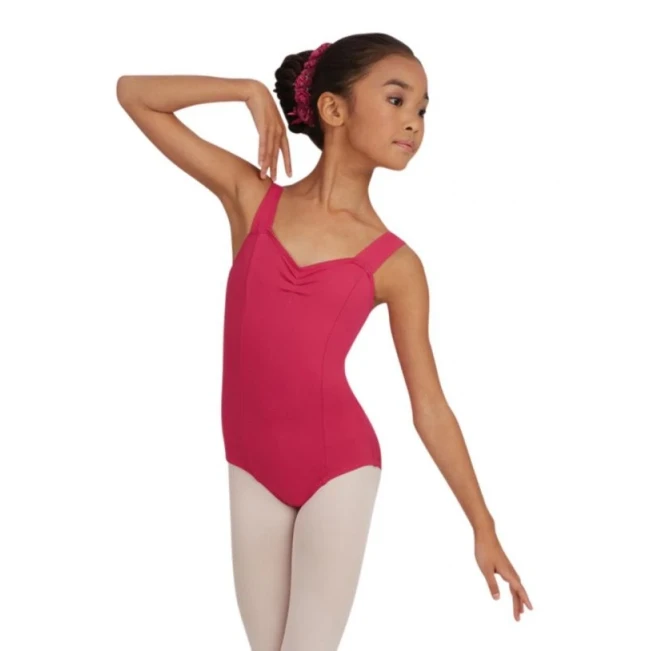 Capezio Wide Strap Leotard, detský dres na hrubé ramienka Capezio Wide Strap Leotard, detský dres na hrubé ramienka