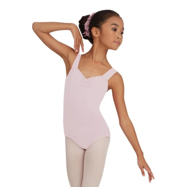 Capezio Wide Strap Leotard, detský dres na hrubé ramienka Capezio Wide Strap Leotard, detský dres na hrubé ramienka