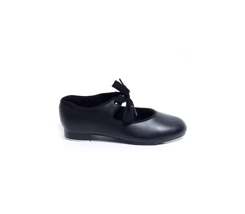Capezio PU JR. Tyette tap shoes, topánky na step - Čierna