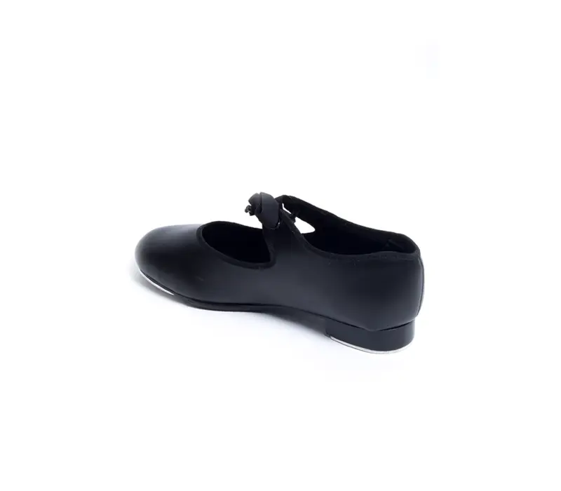 Capezio PU JR. Tyette tap shoes, topánky na step - Čierna