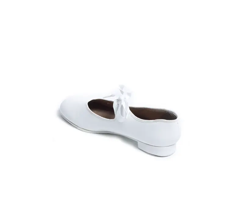 Capezio PU JR. Tyette tap shoes, topánky na step - Biela